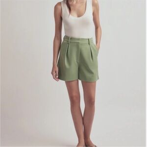 Favorite Daughter The Favorite High-Rise Wide-Leg Shorts Size 4